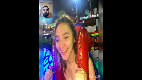 slingshot tits out|Lost her top on a rollercoaster.. : r/funny